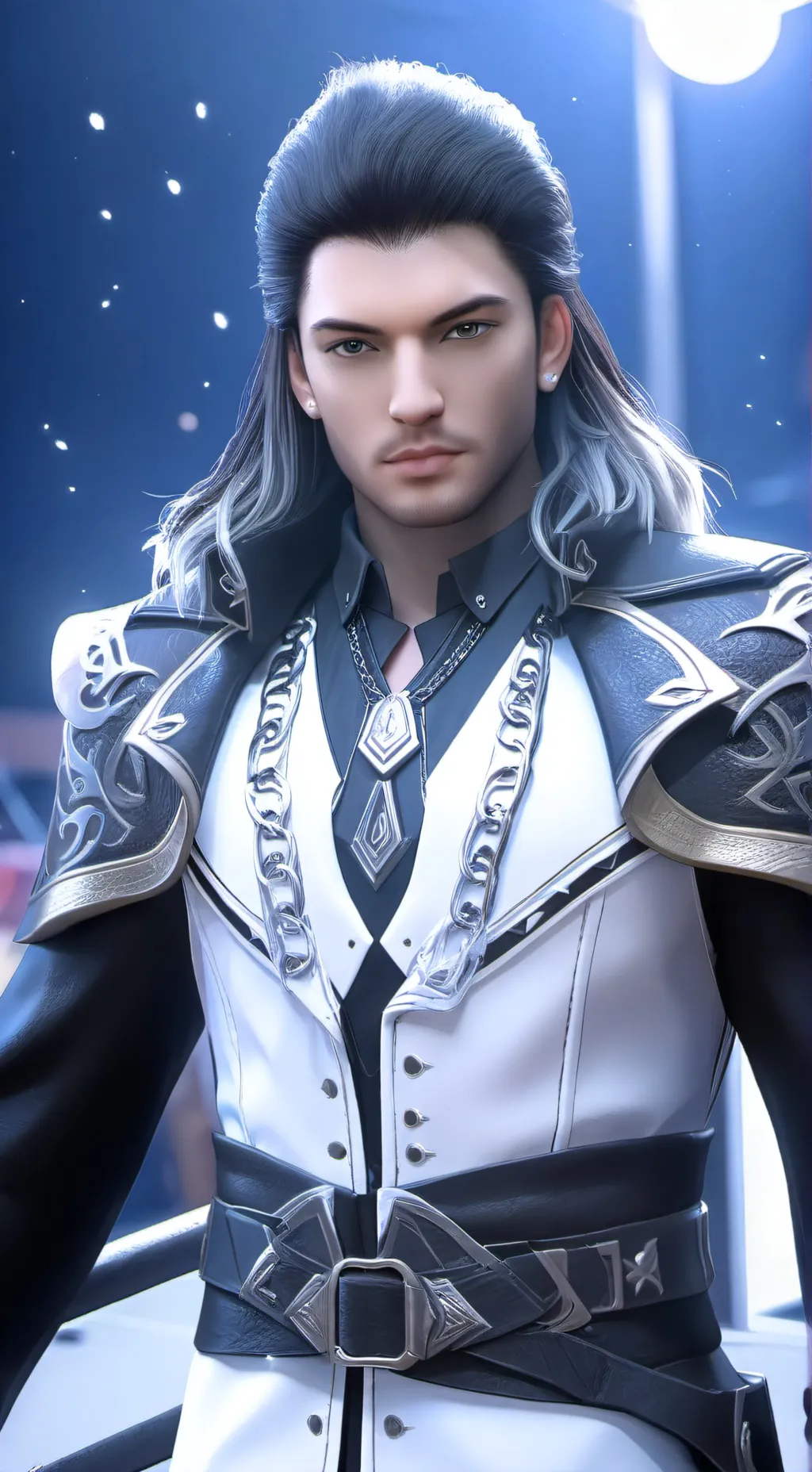 ai character: @M₳Ӿ_GɆR₳L background