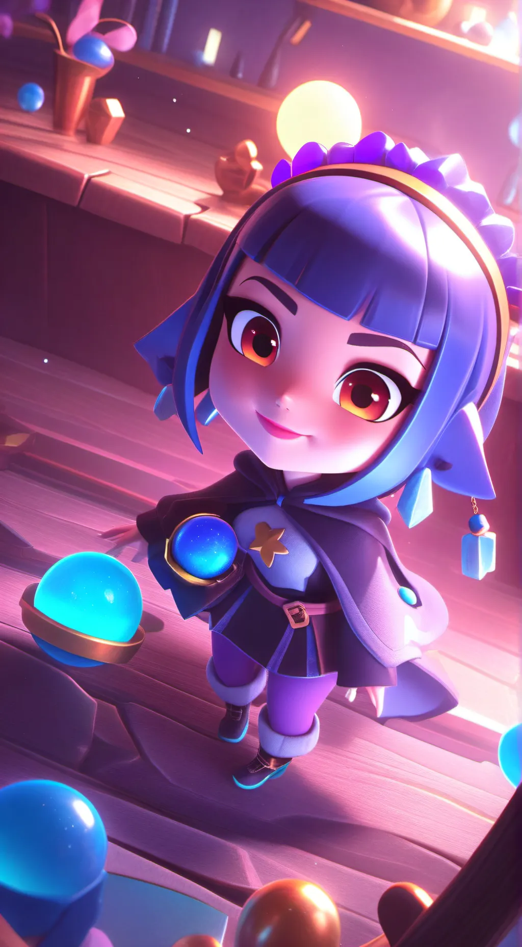 ai character: Spoiled sister background