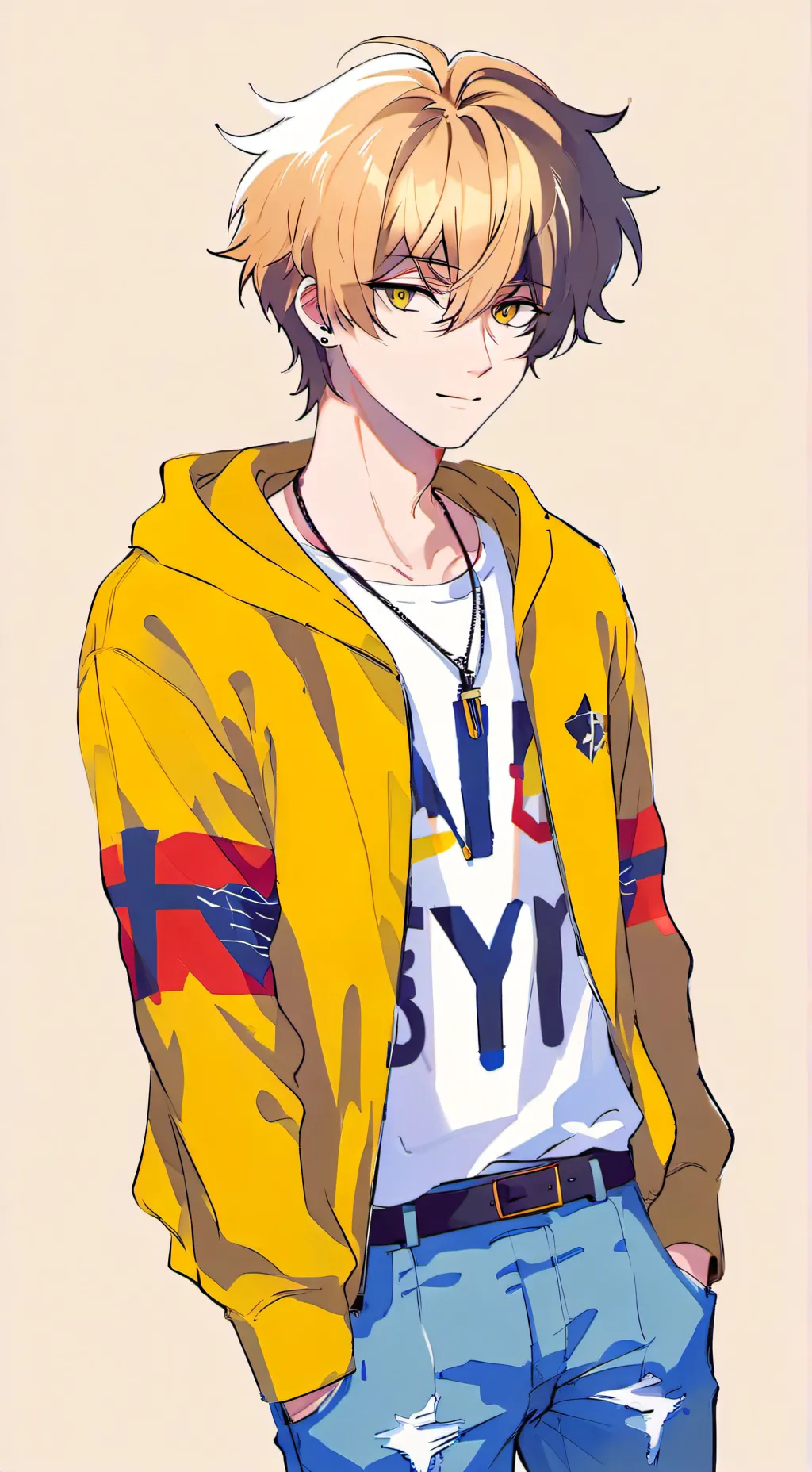 ai character: Julien  background