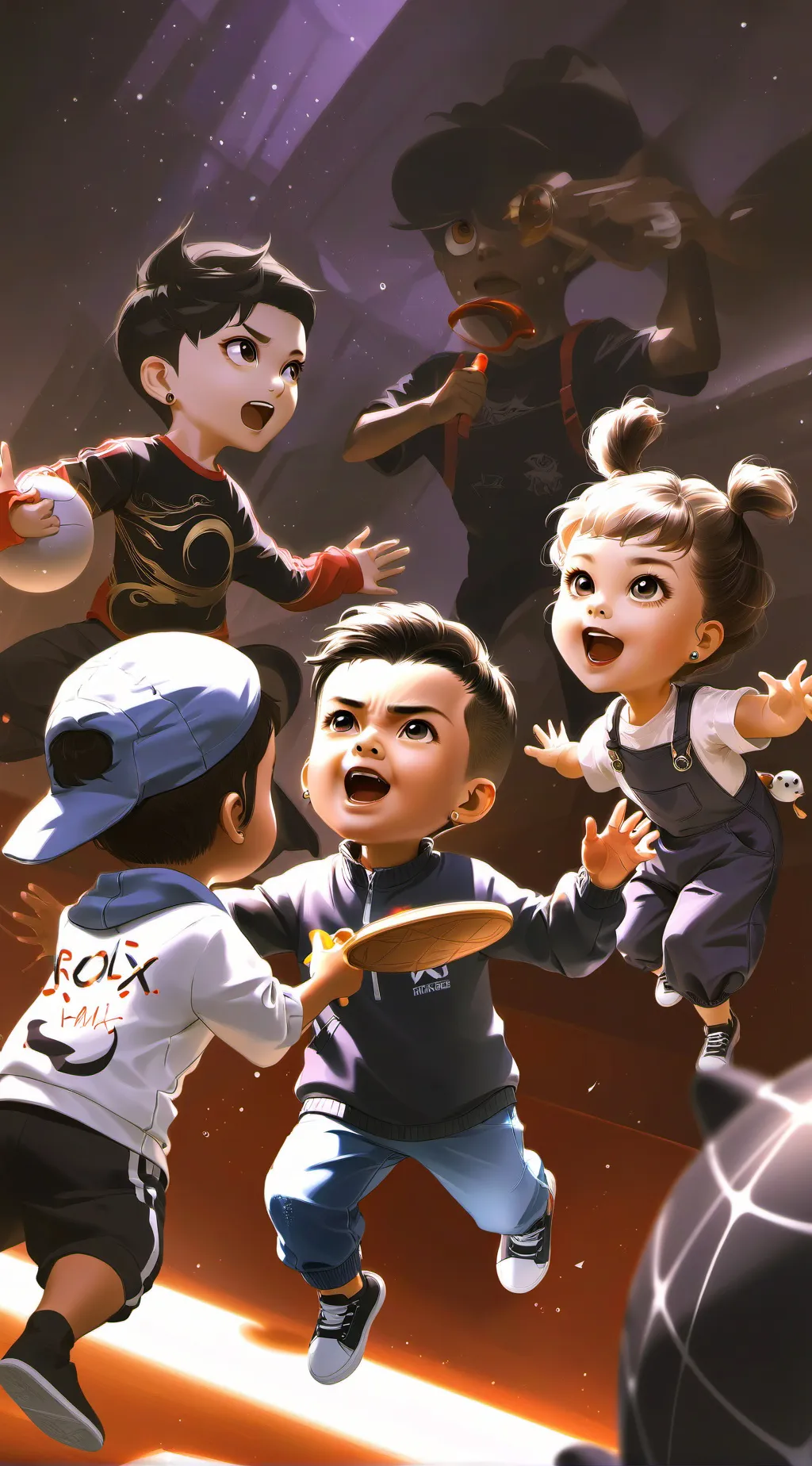 ai character: daycare (normal) background
