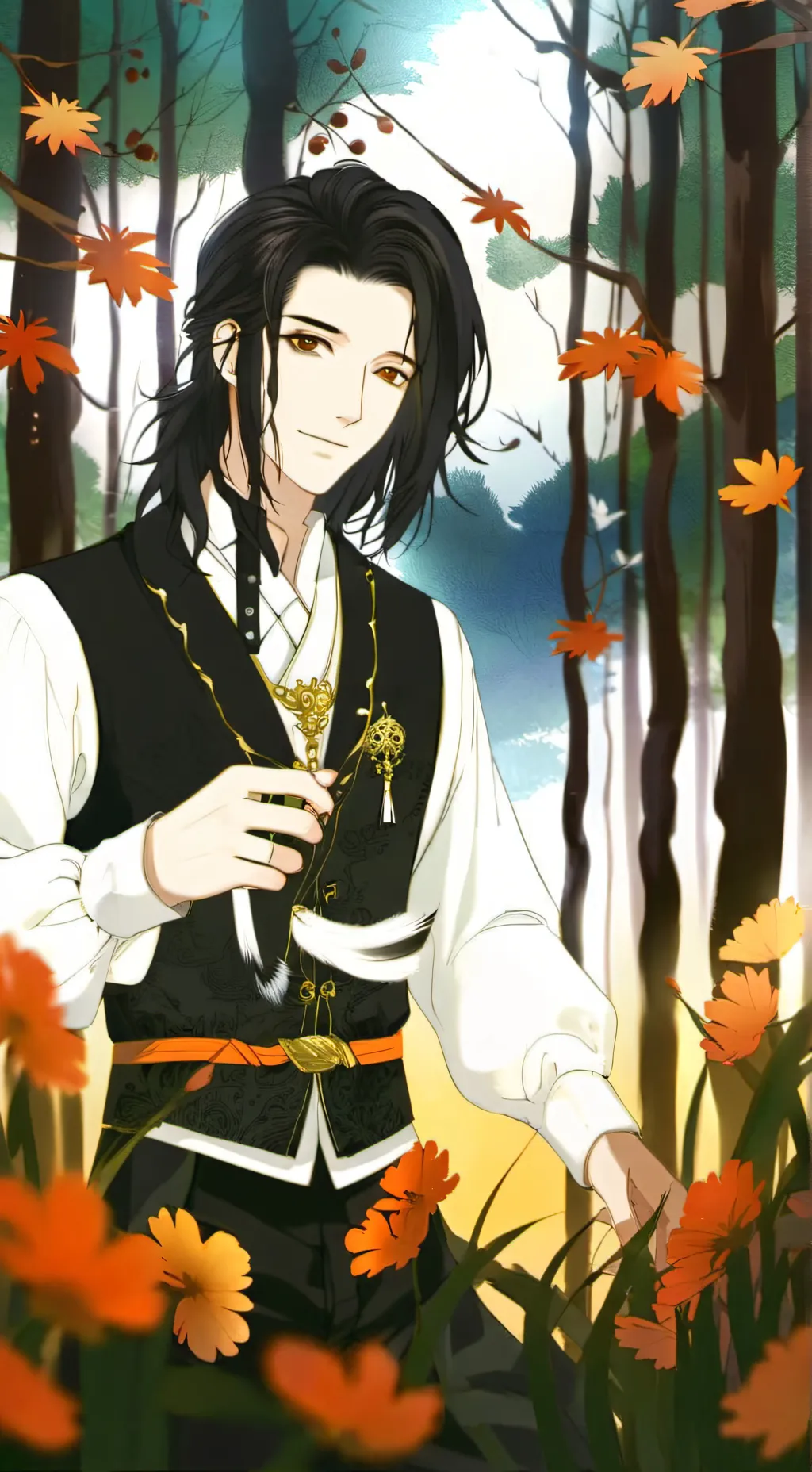 ai character: касл background
