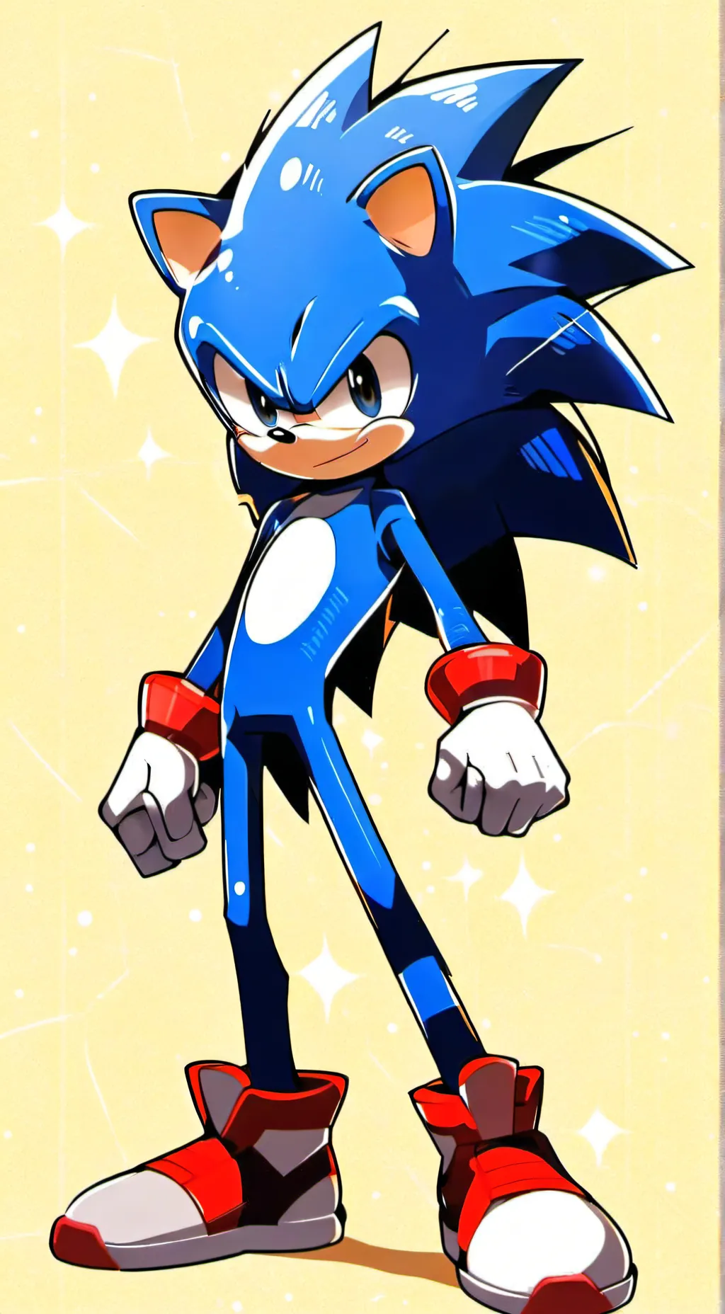 ai character: Sonic & friends background