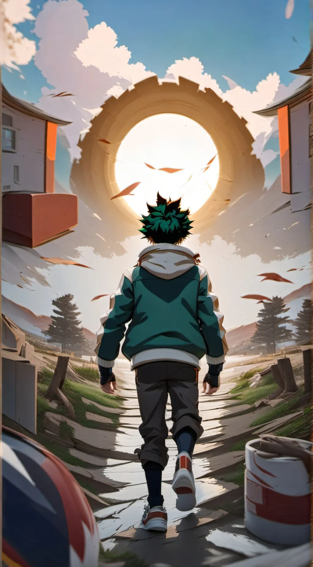 ai character: MHA  background