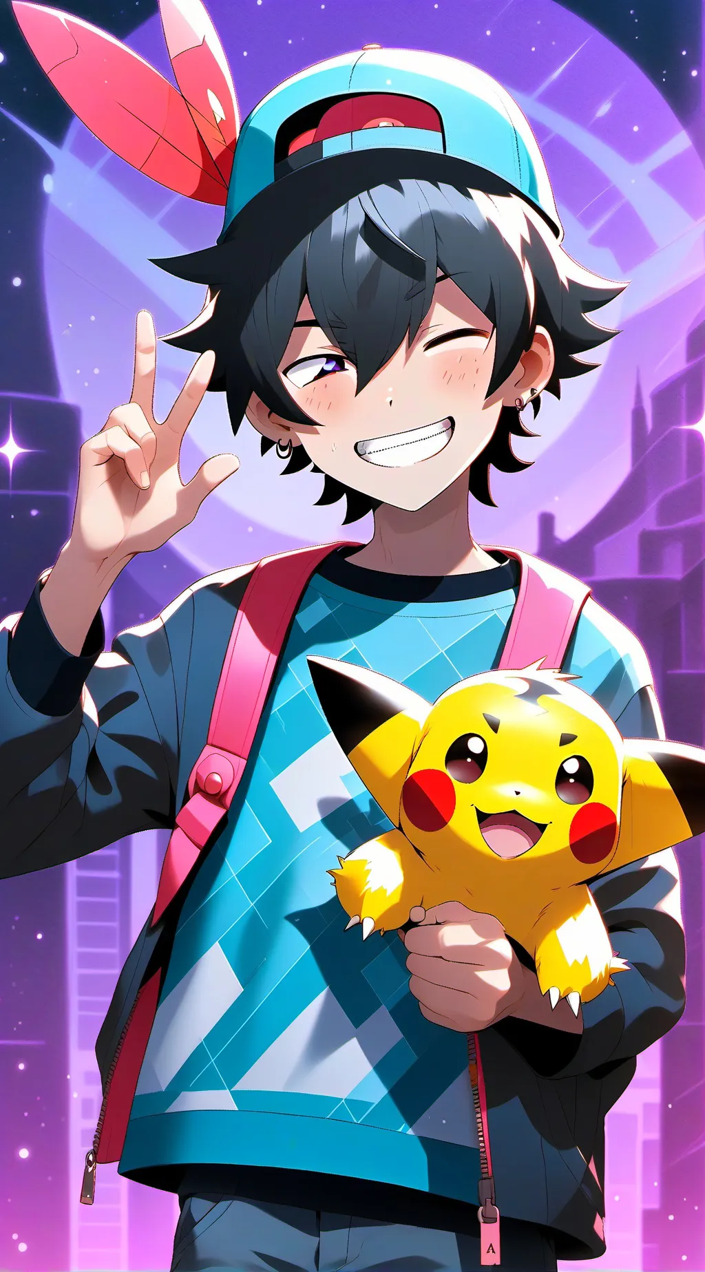ai character: papu pana background