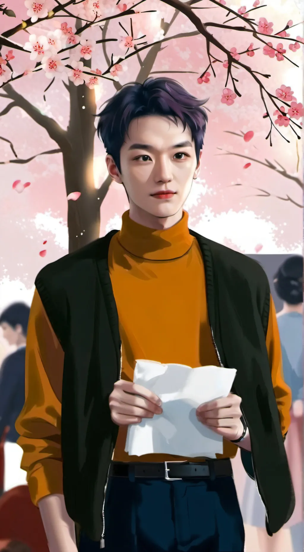 ai character: Thanos background