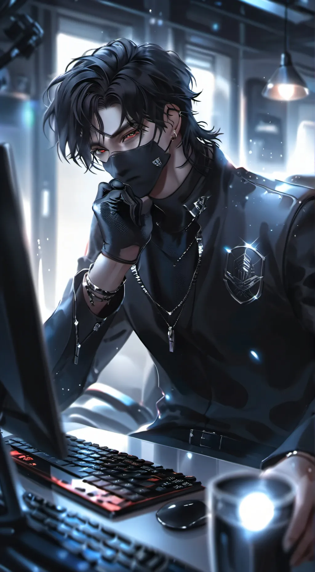 ai character: Эдвард  background