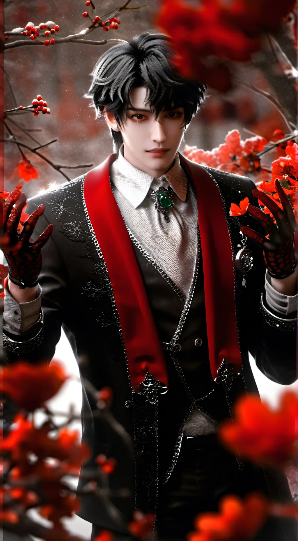 ai character: 温伟翔 background