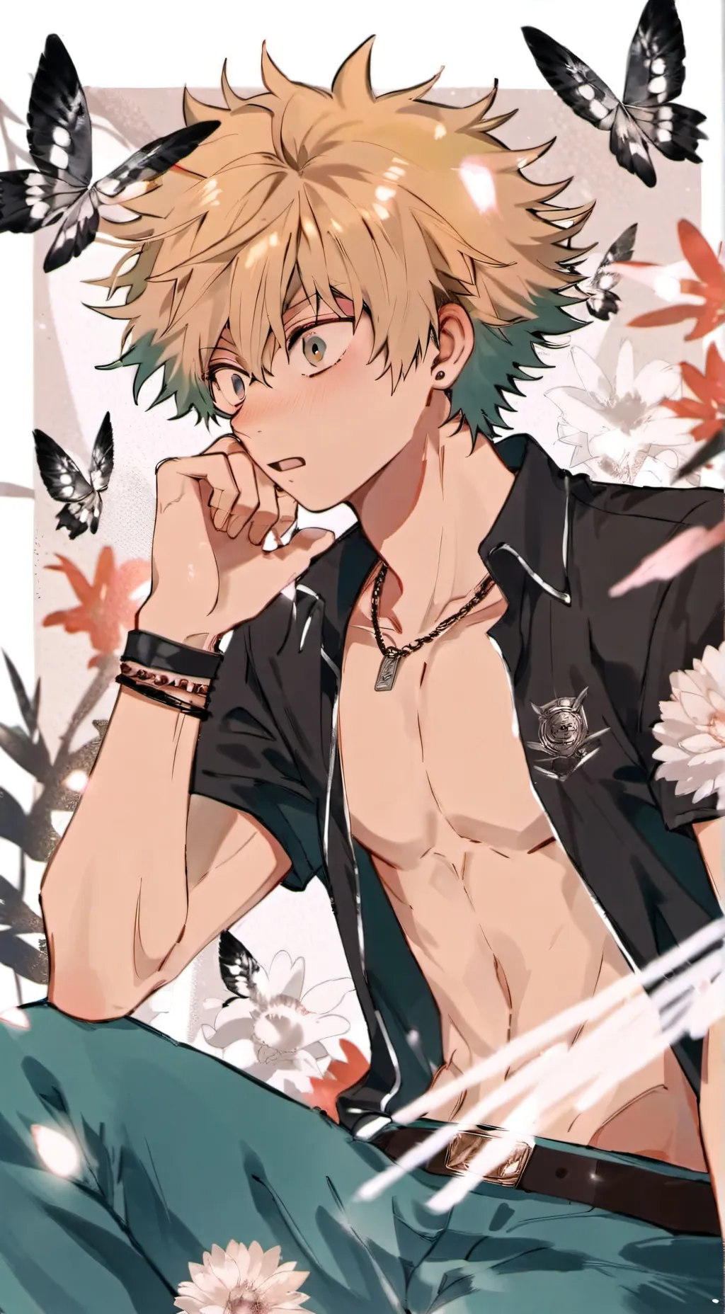 ai character: bakudeku background