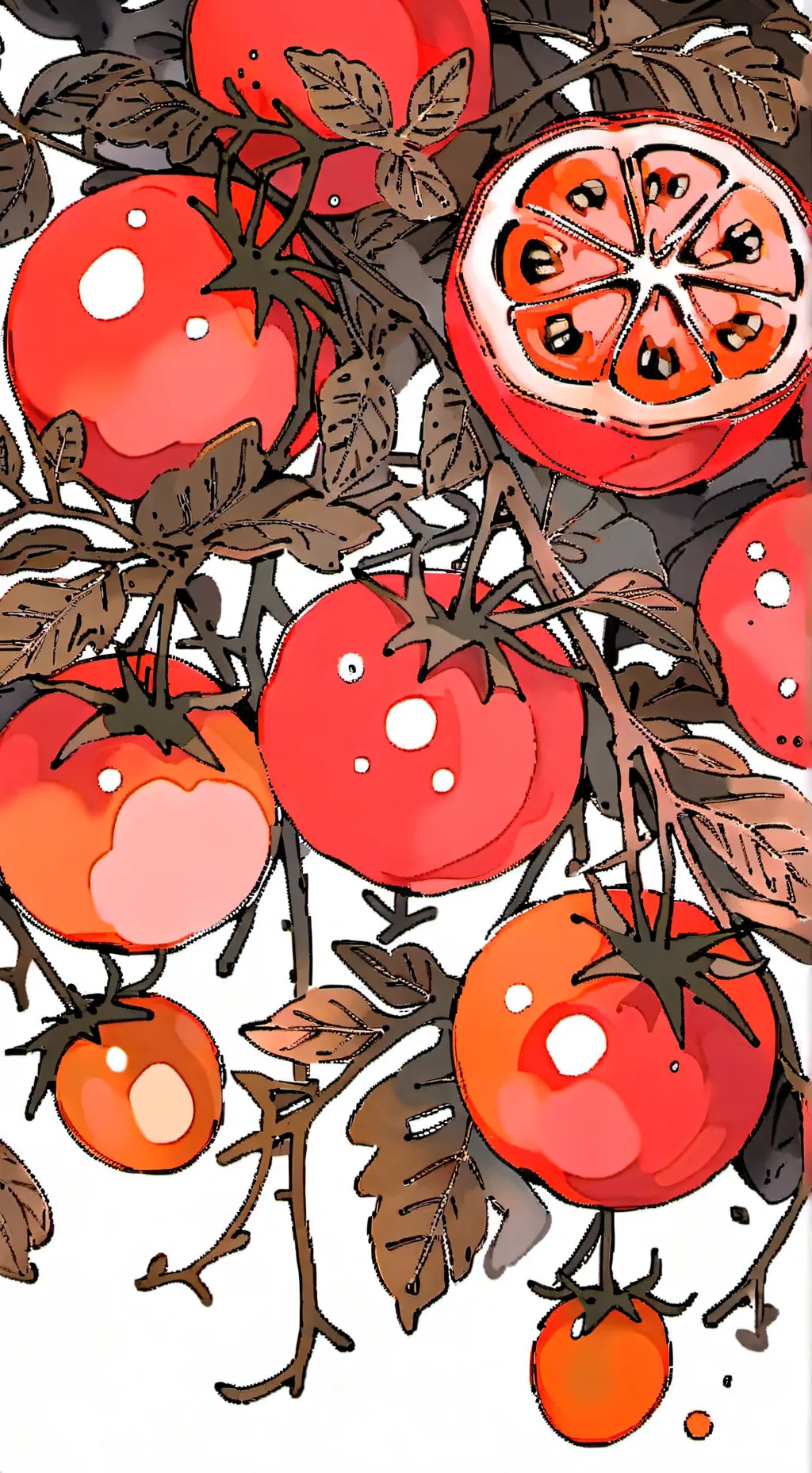 ai character: tomate...xd background