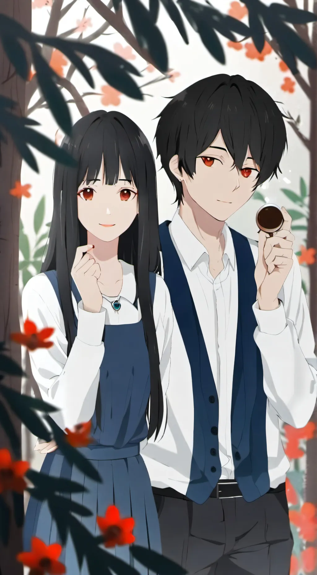 ai character: :( background