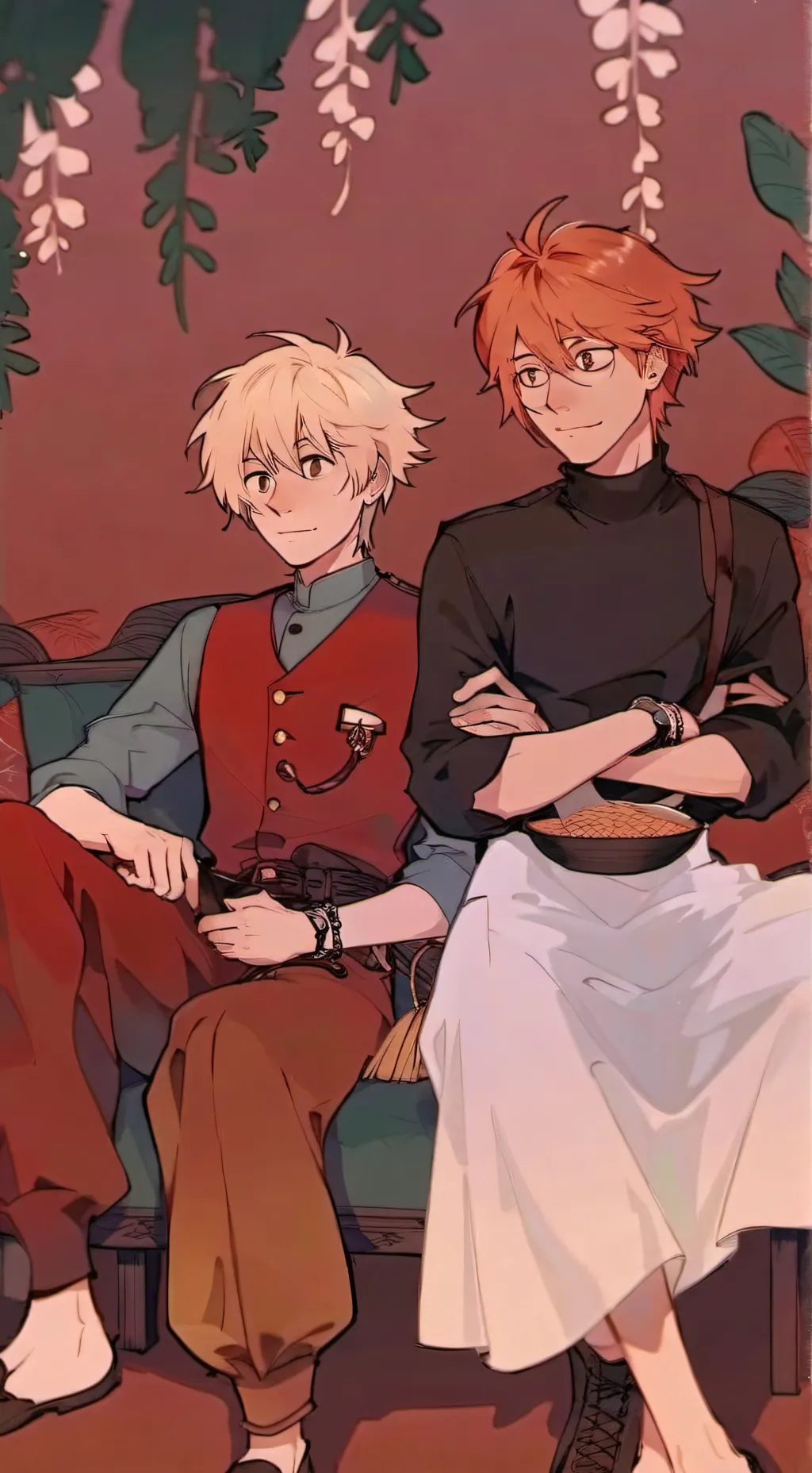 ai character: KiriBaku background