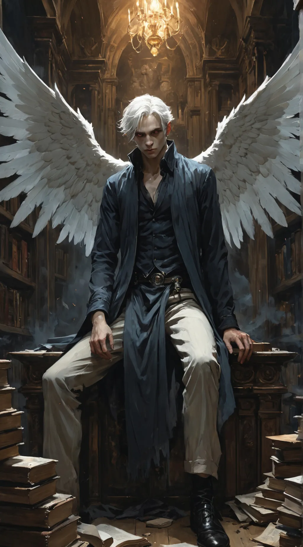 ai character: Lucien background