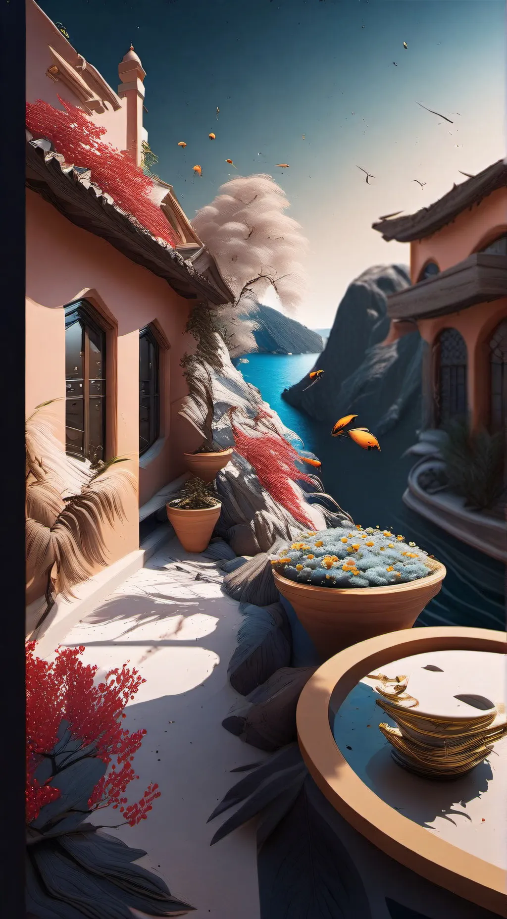 ai character: Kny cora roto background
