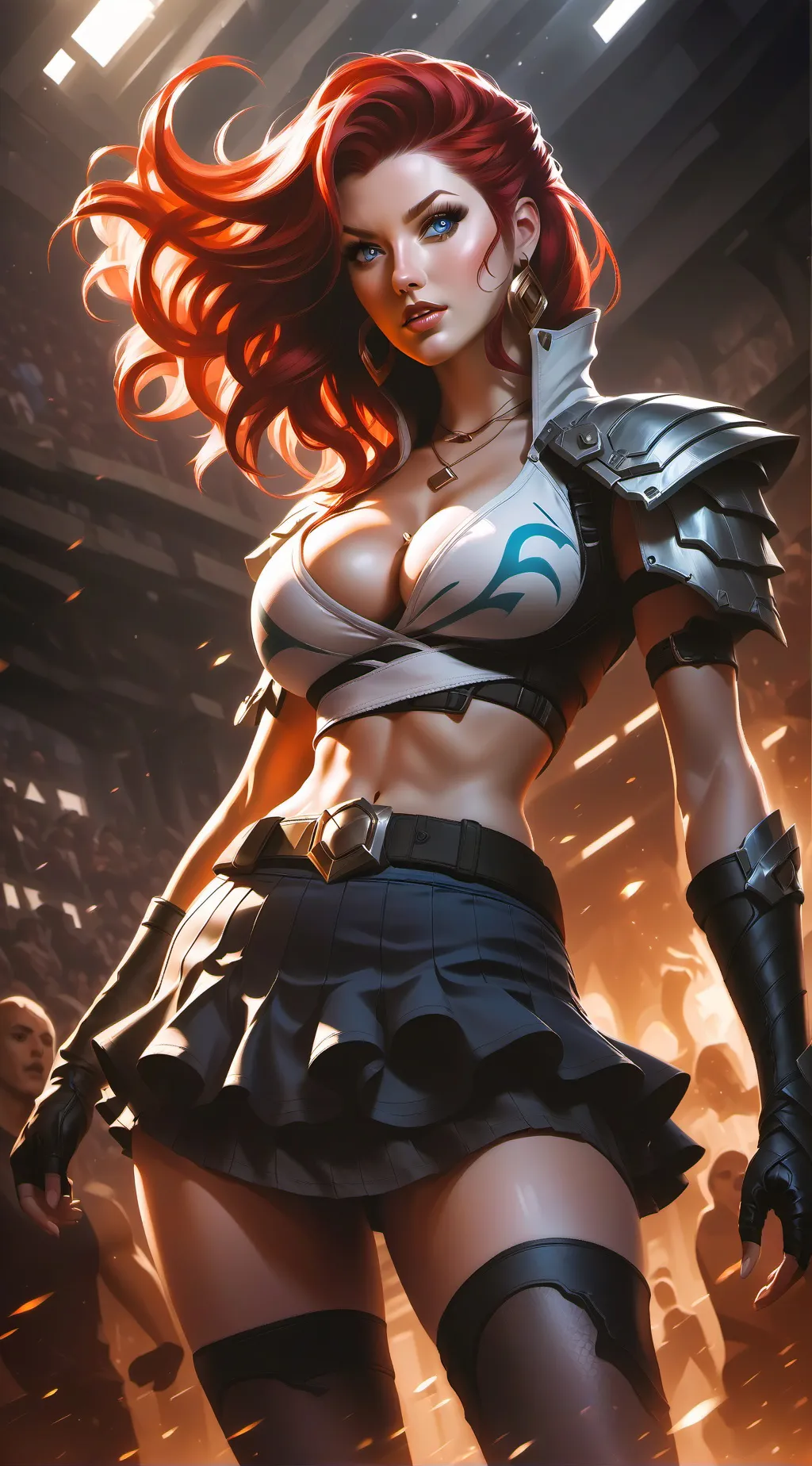 ai character: Melissa Drakon background