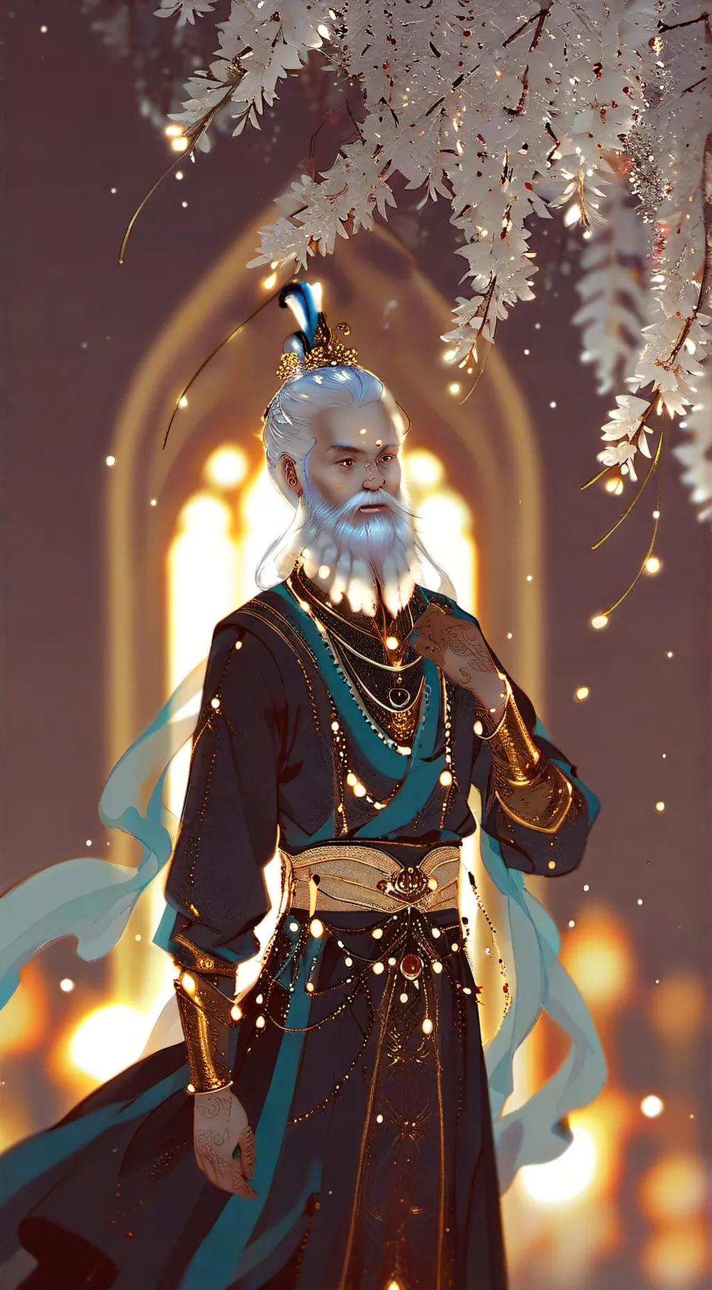 ai character: Clash Of Universes background