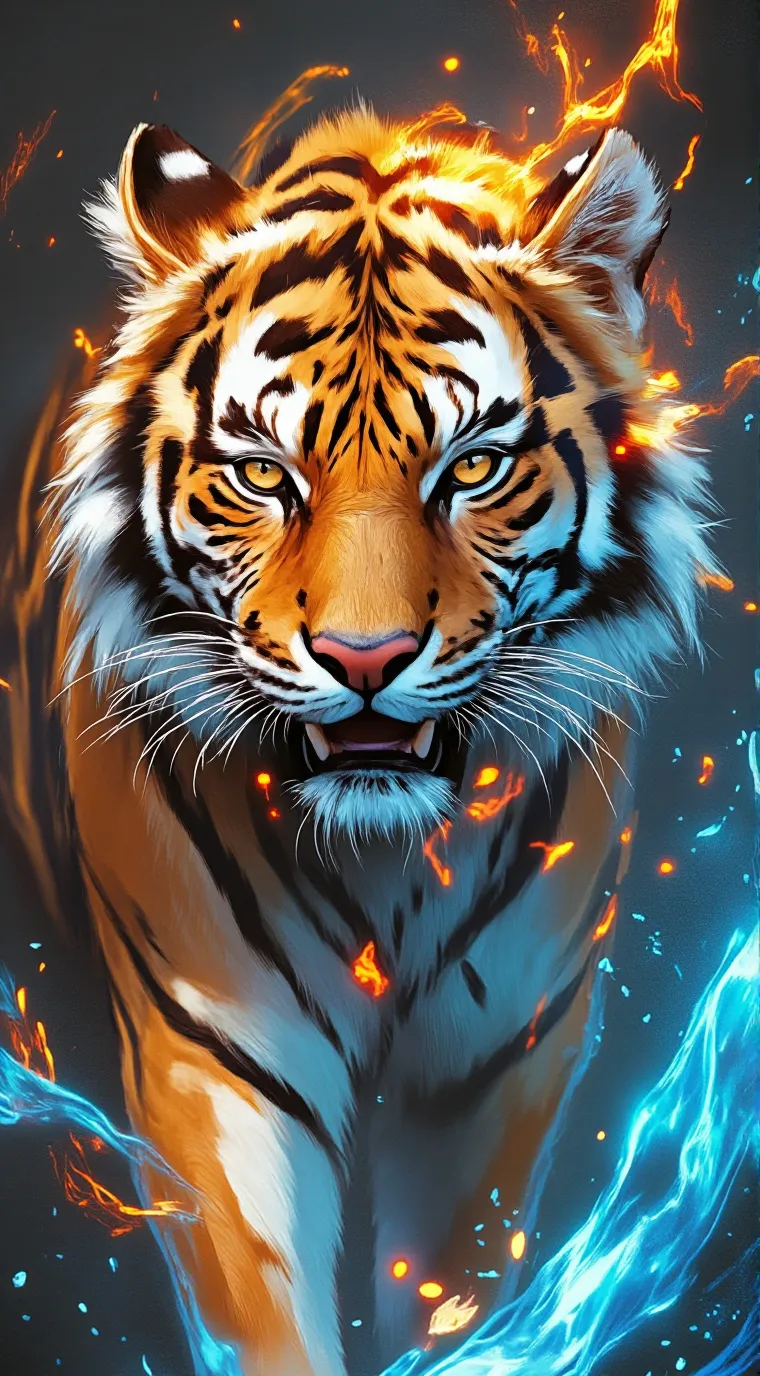 ai character: tai lung x tigress background