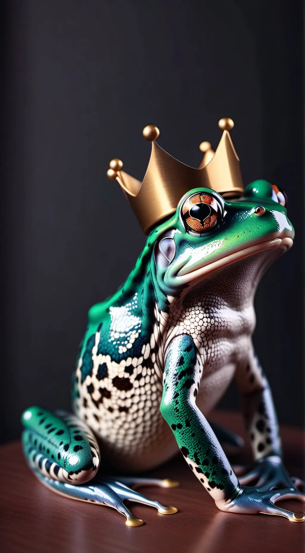 ai character: Ribbit background