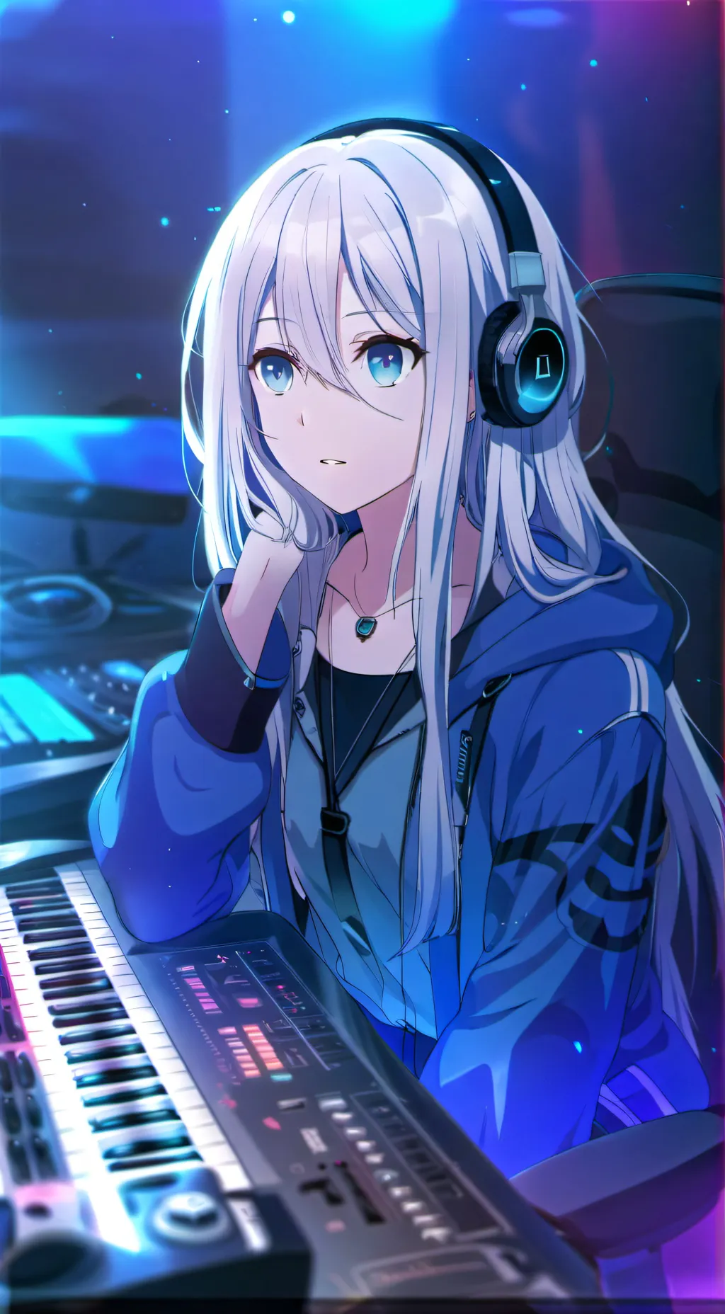 ai character: Lily background