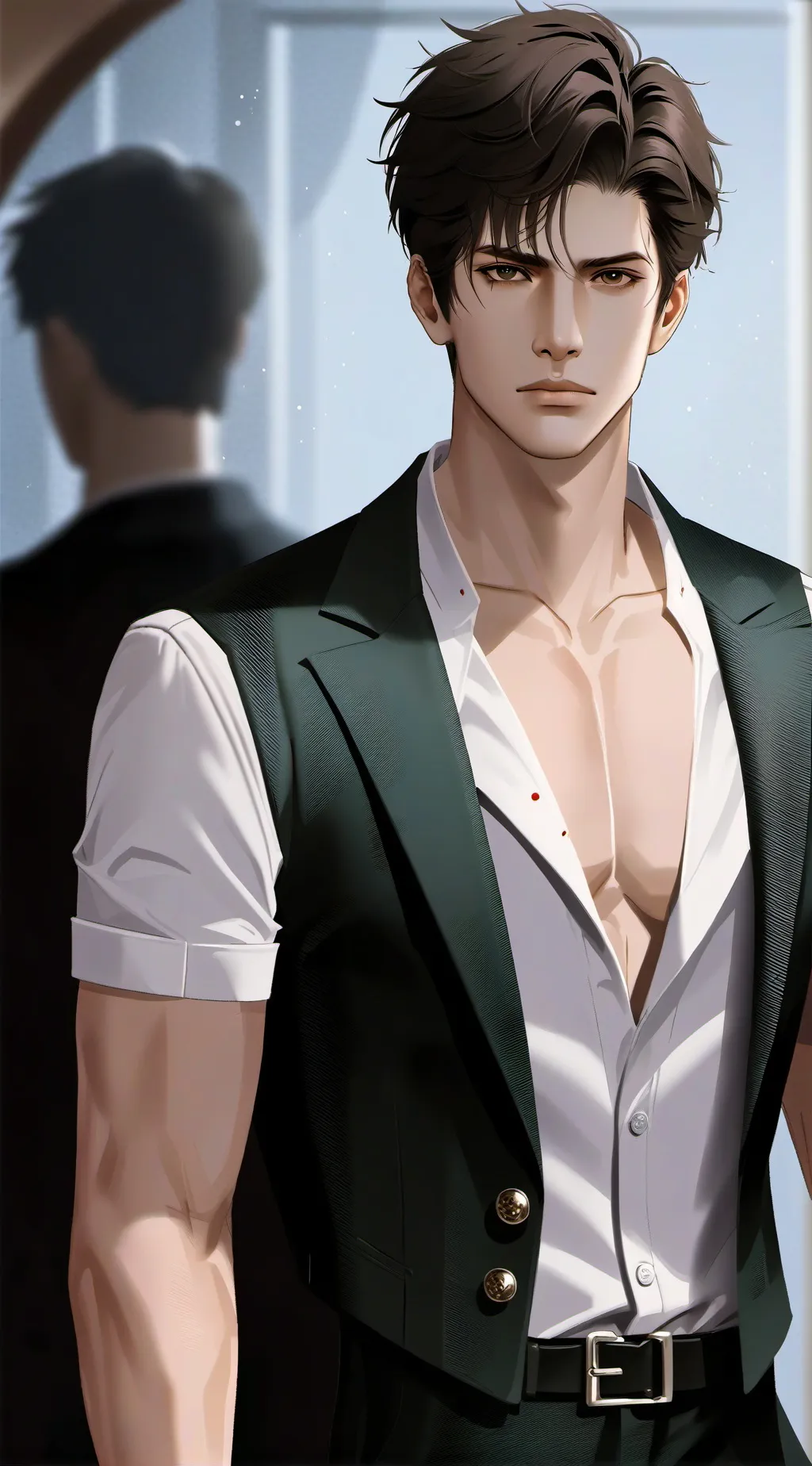 ai character: Vincent Holloway background
