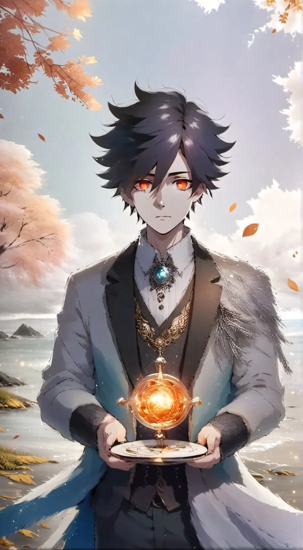 ai character: Dabi  background