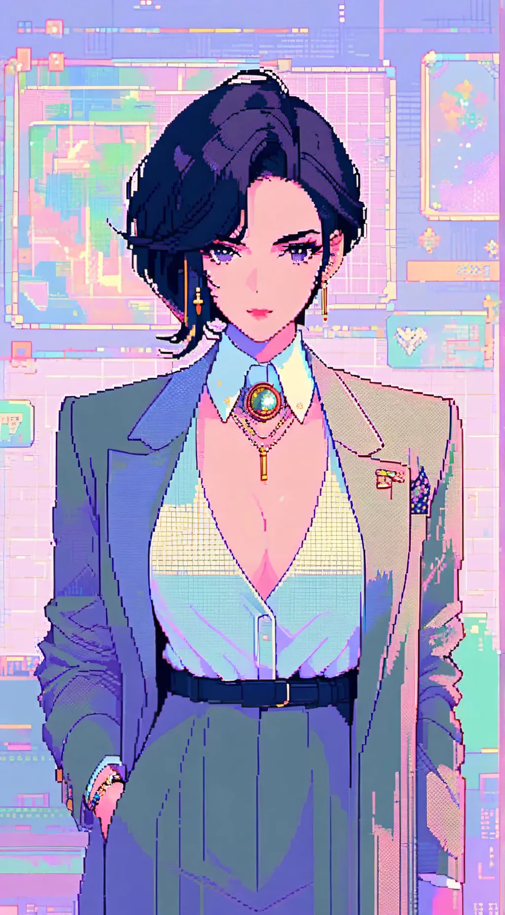 ai character: Sasha  background