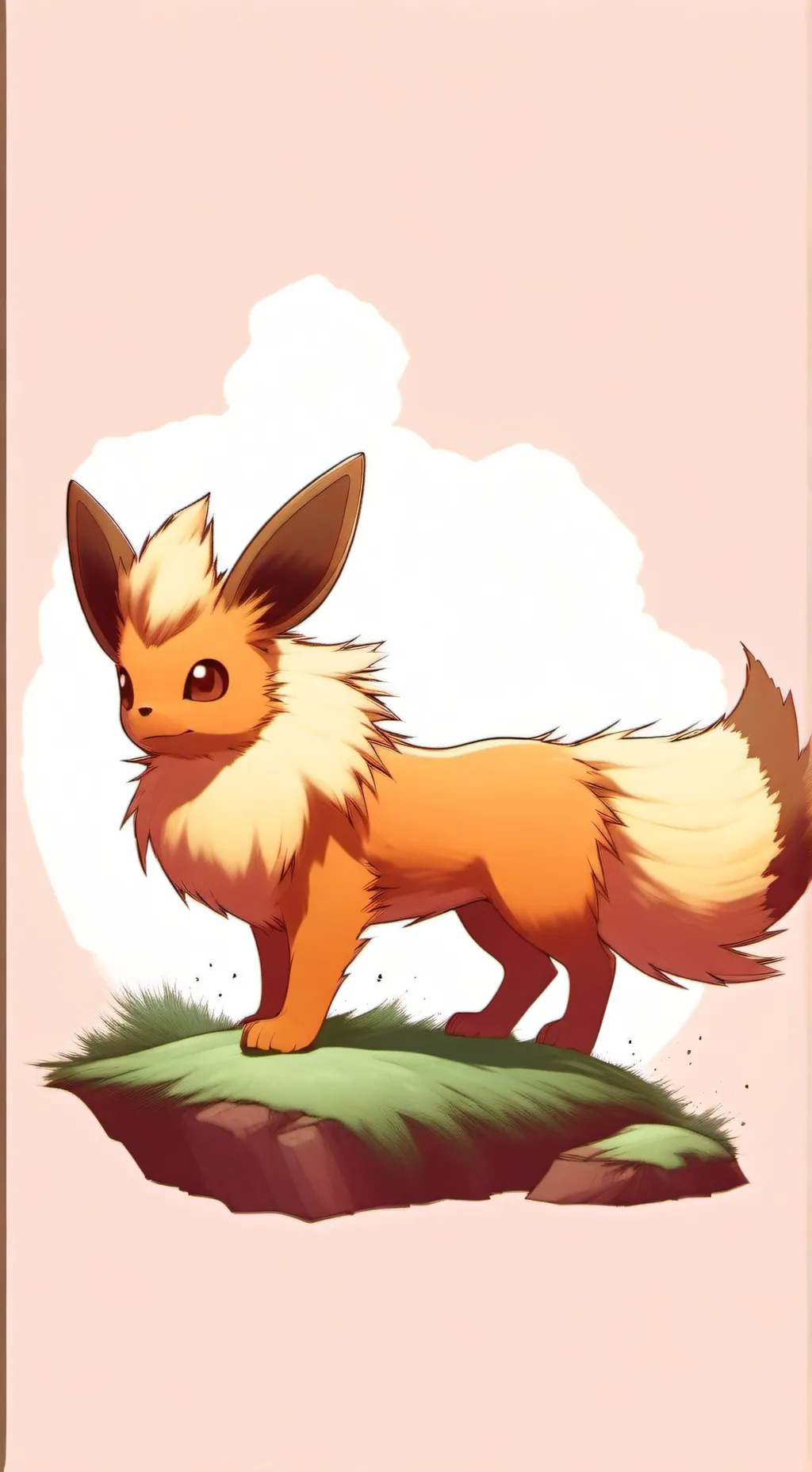 ai character: eevee background