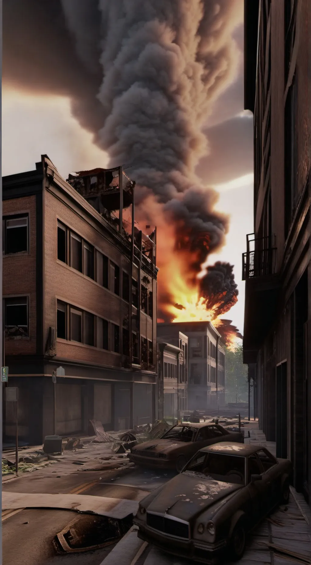 ai character: the outbreak story background