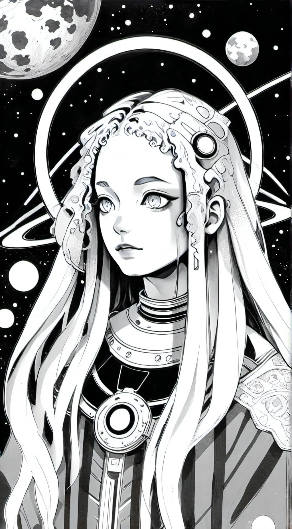 ai character: Calm down- C.D background