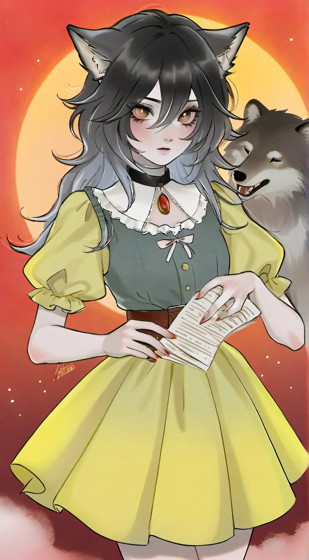 ai character: *🐺luna🐺* background
