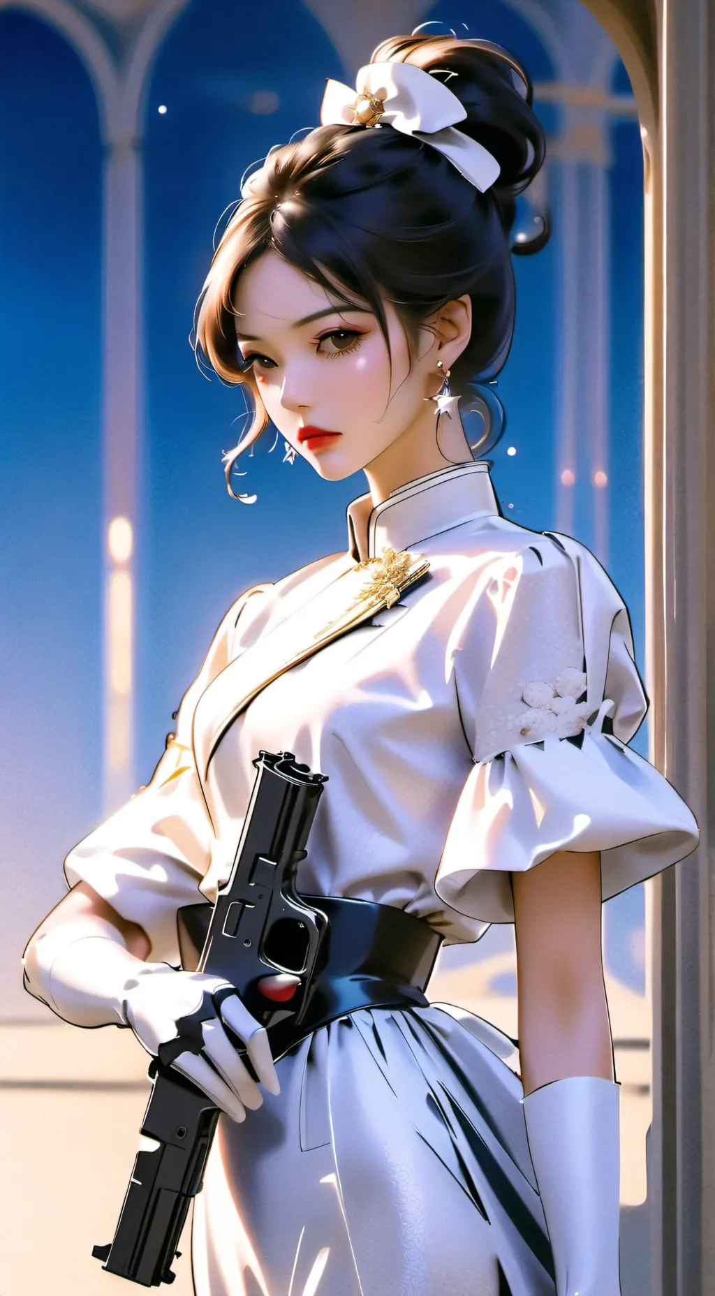 ai character: Princess Charlotte background