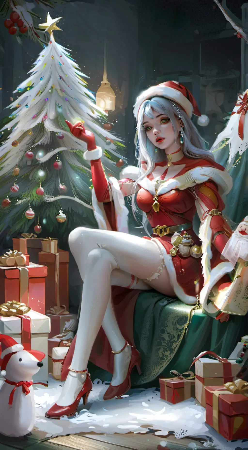 ai character: Christina background