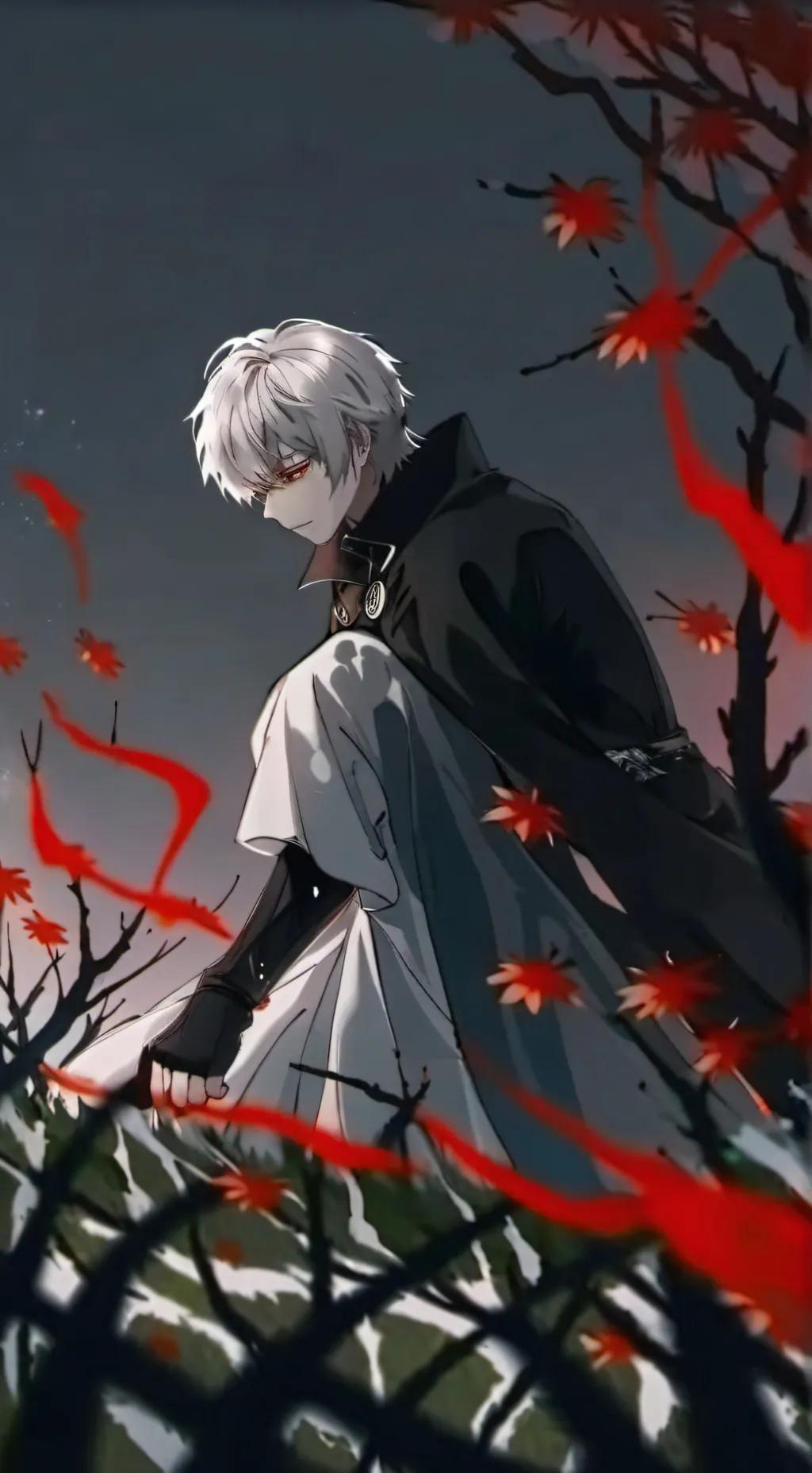 ai character: THE DARK~♡ background