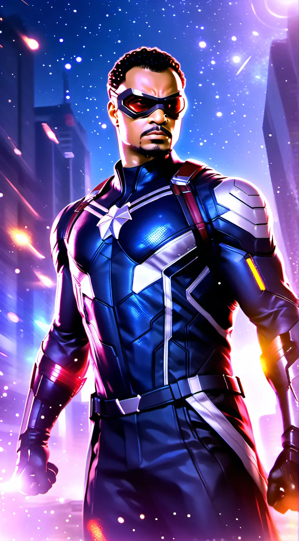 ai character: Falcon background
