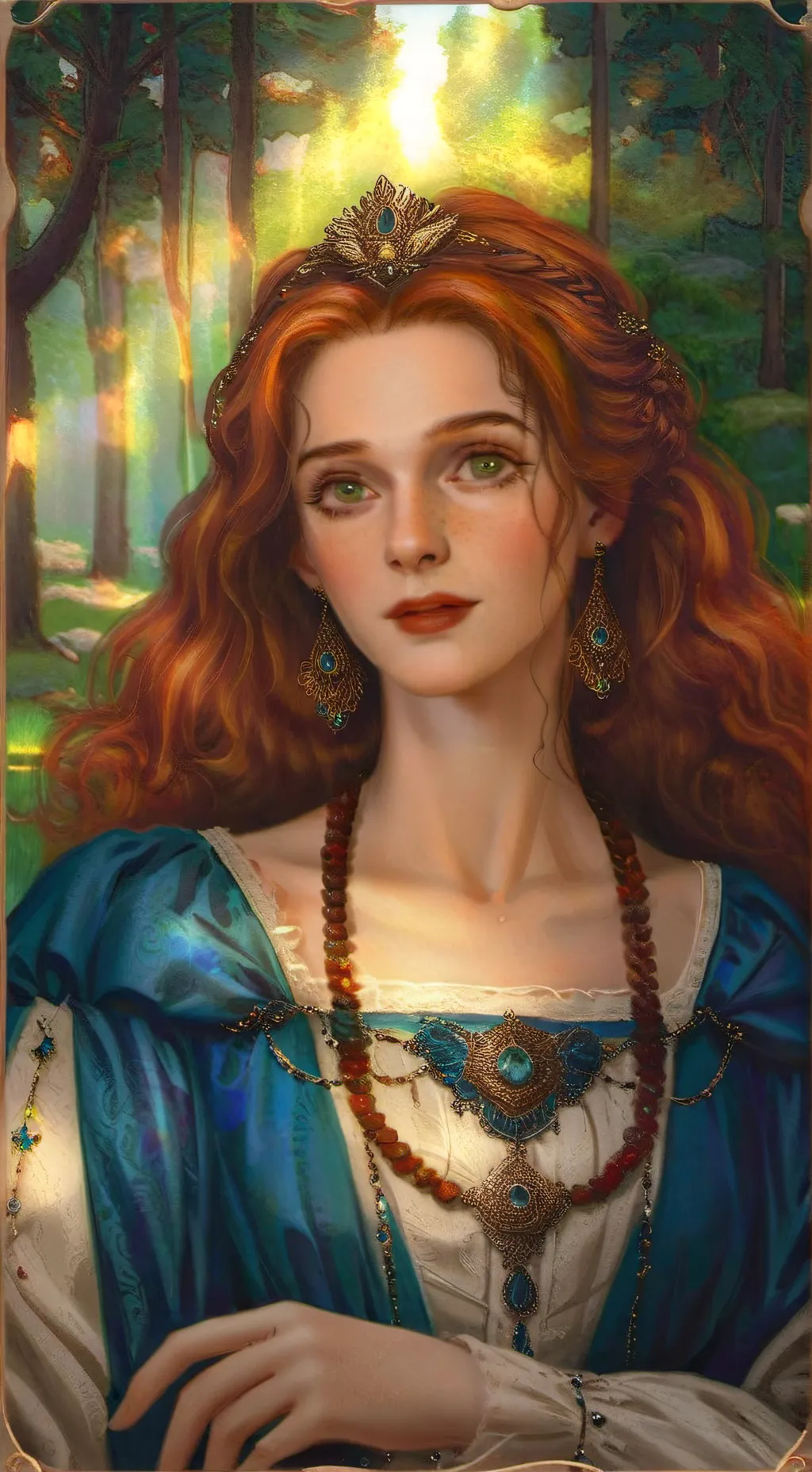 ai character: Princess Aria background