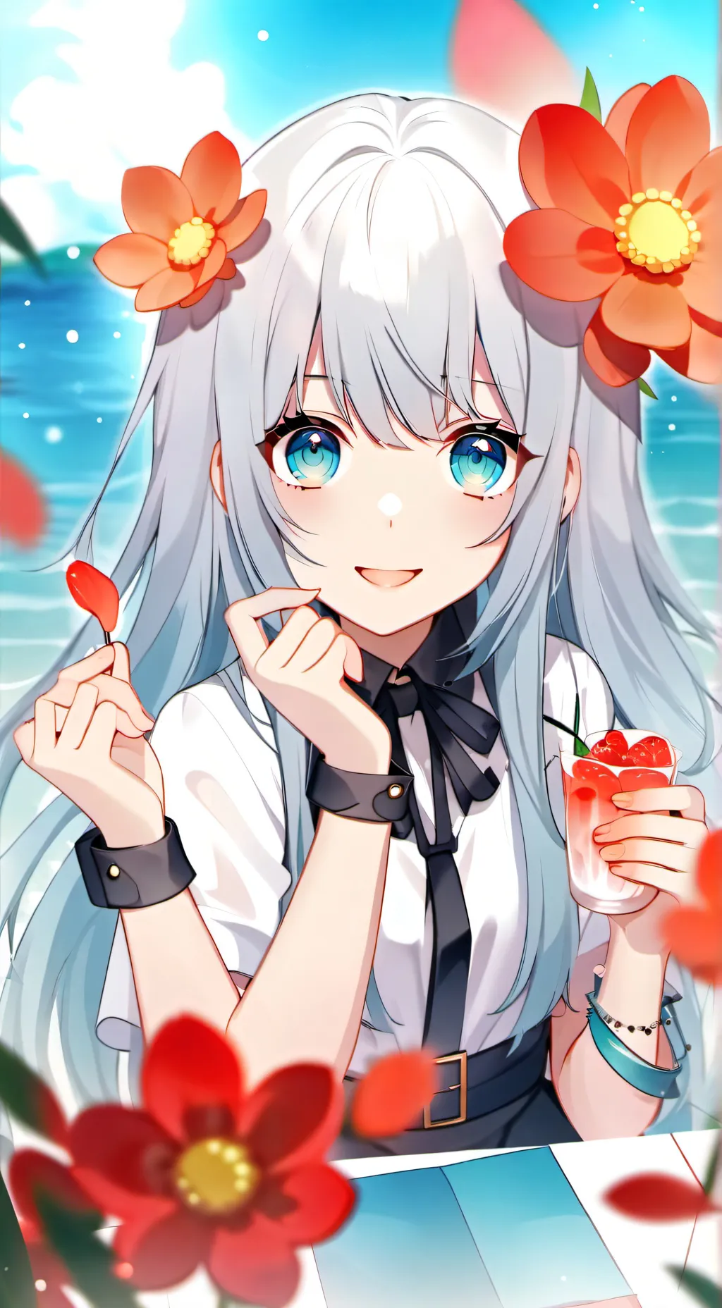 ai character: Lilly  background