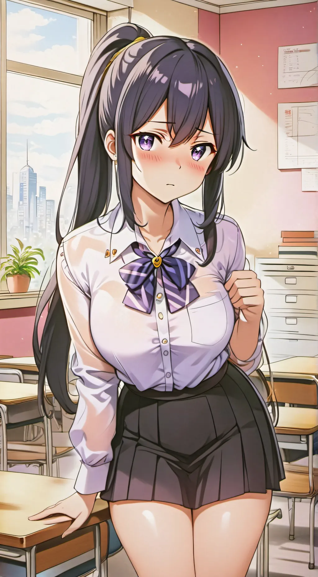ai character: Marnie Miono background
