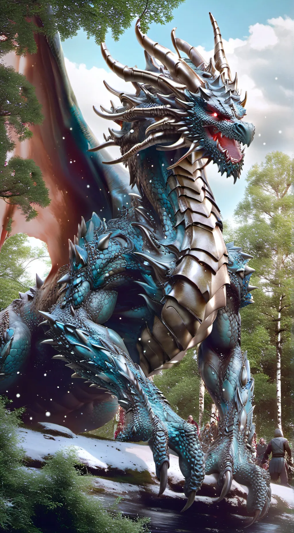 ai character: drgon background