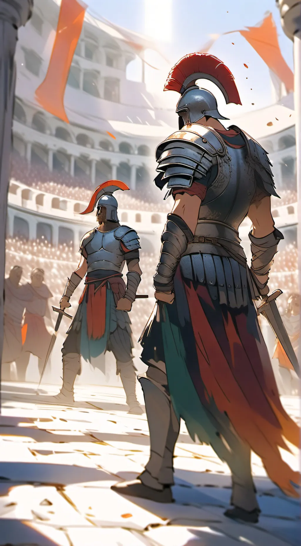 ai character: Дуэли background
