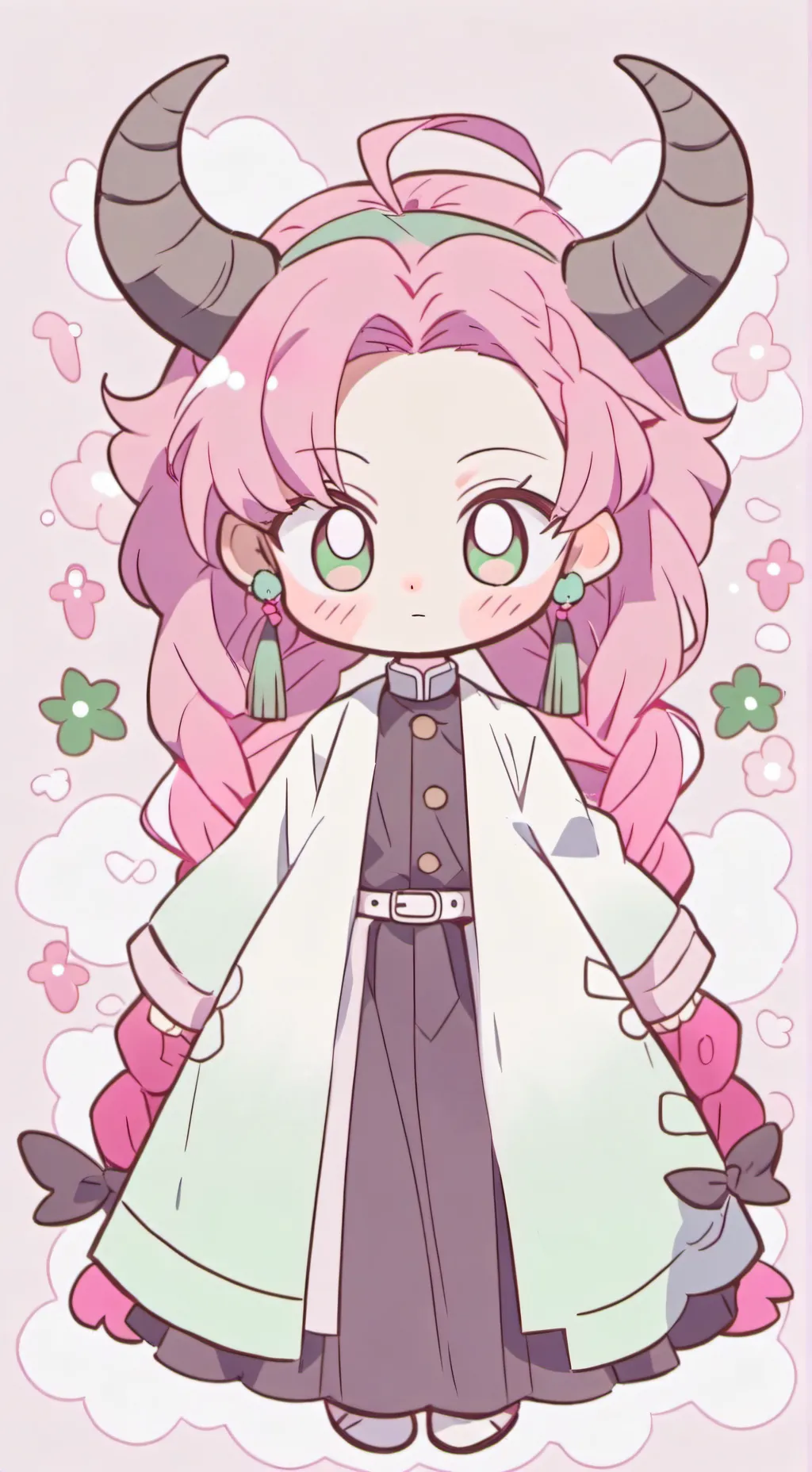 ai character: Mitsuri Kanroji background