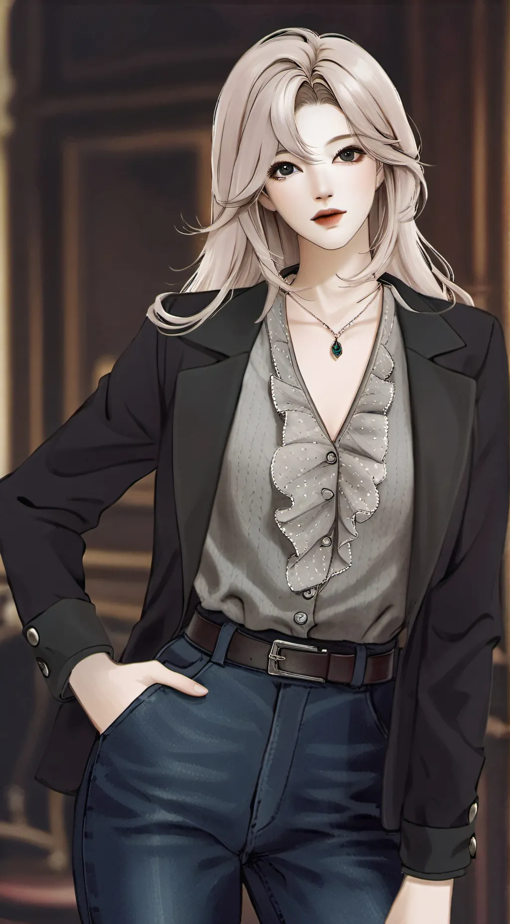 ai character: ♤Detective Atsu♤ background