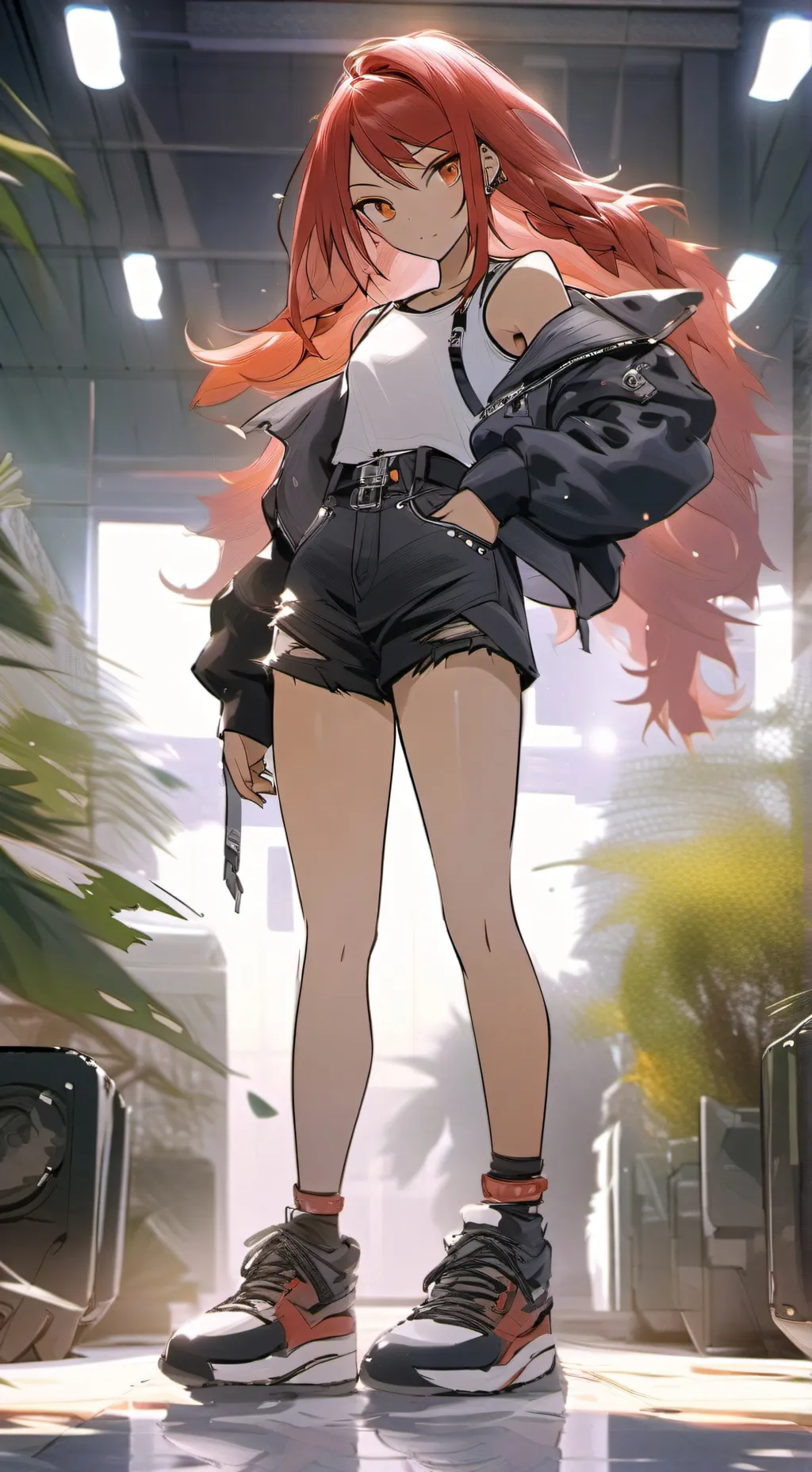 ai character: Flare background