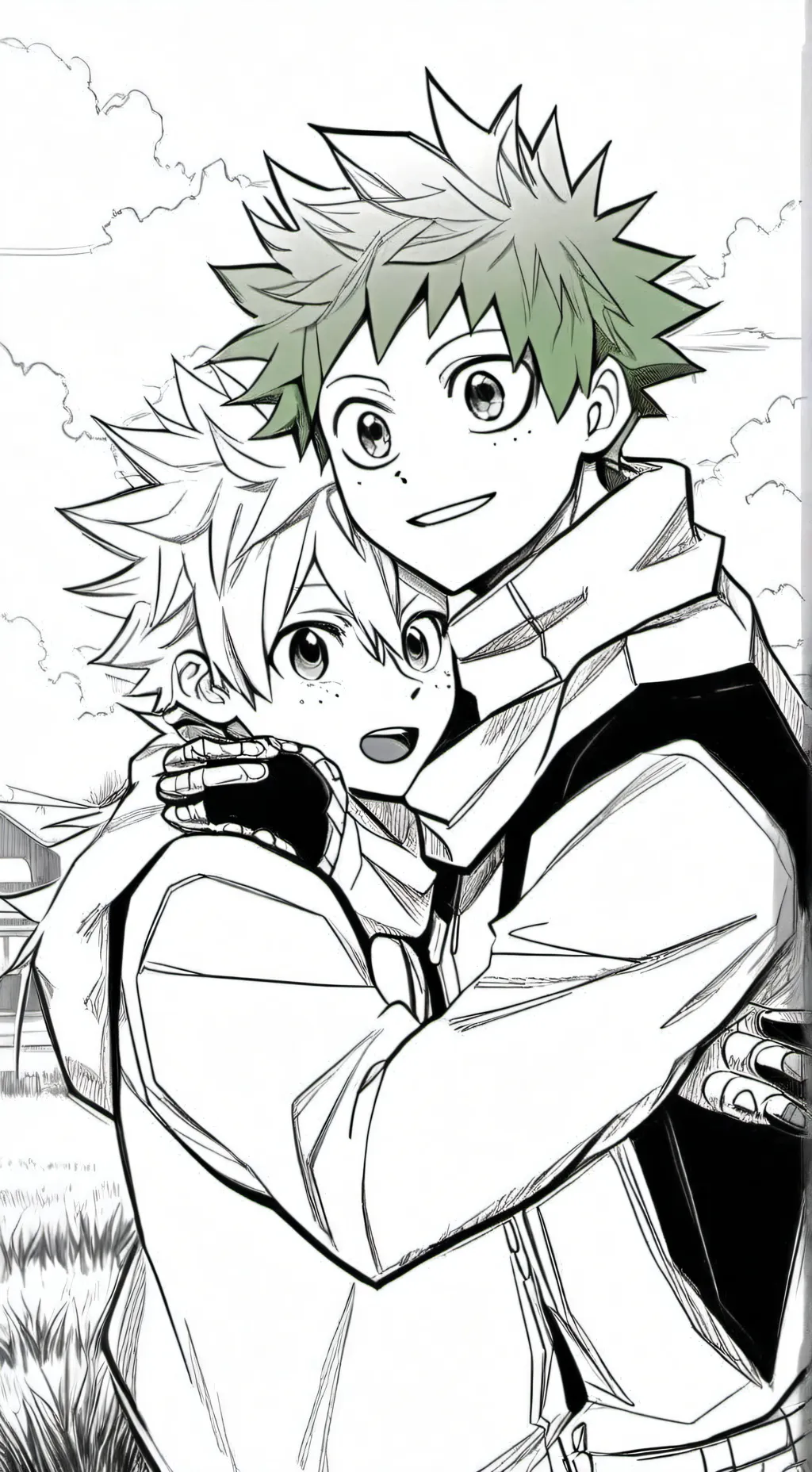ai character: Bakugou(vc) background