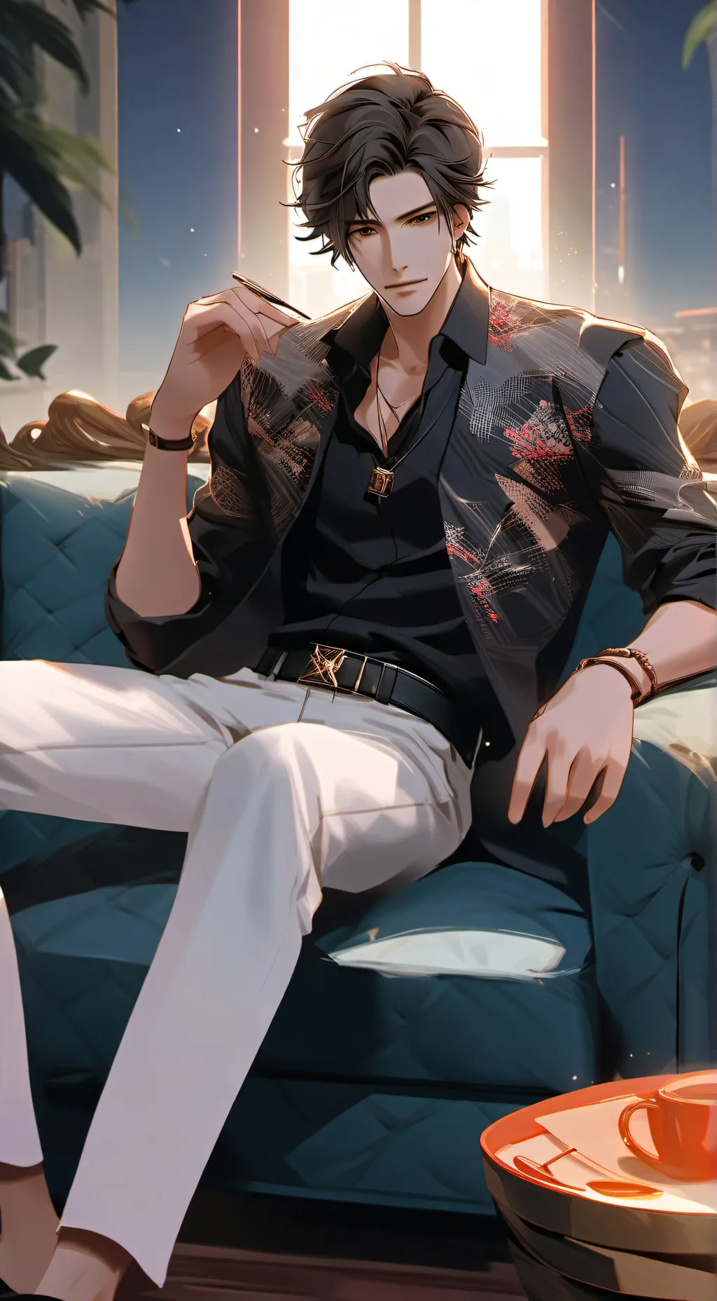ai character: liam background