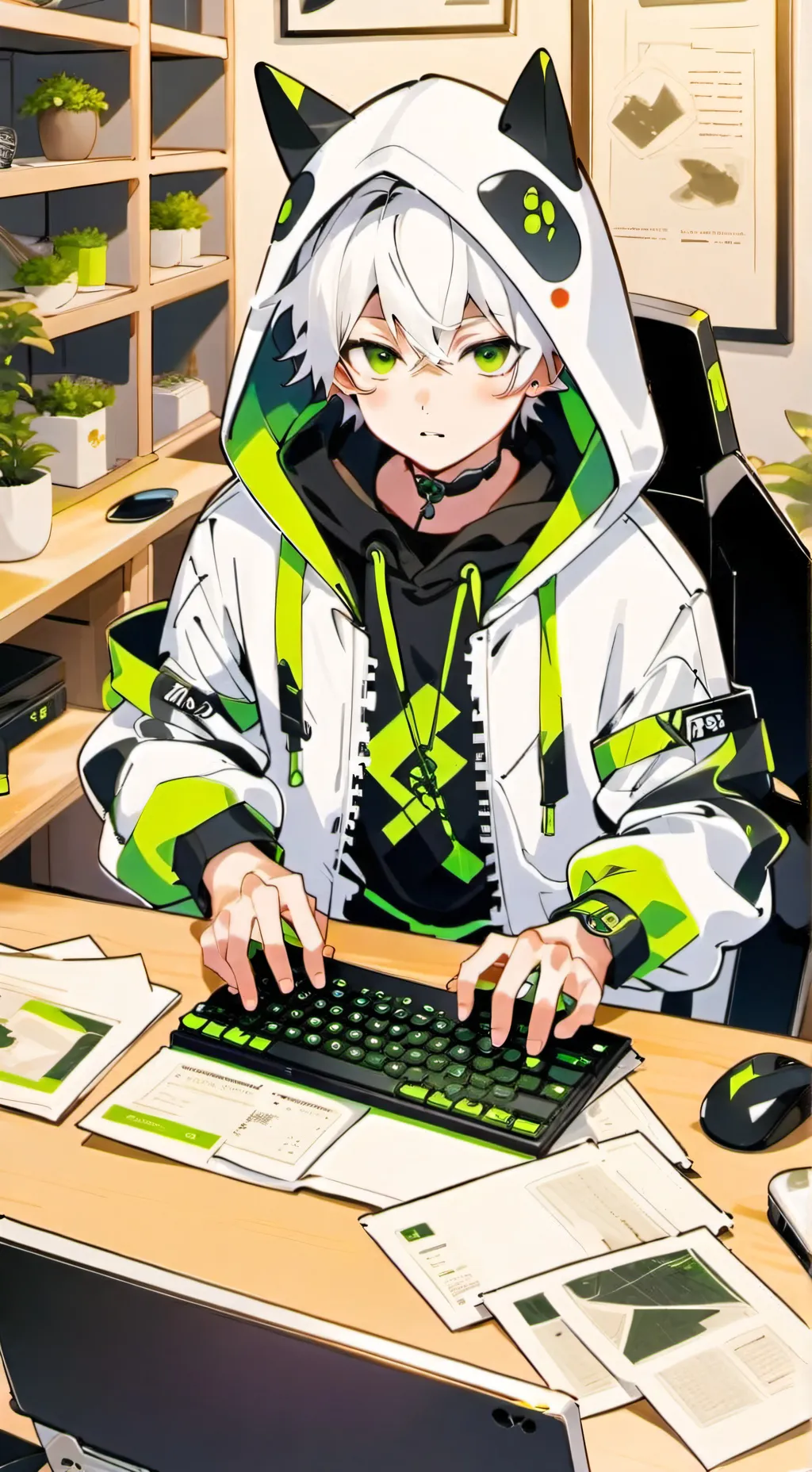 ai character: Alex background