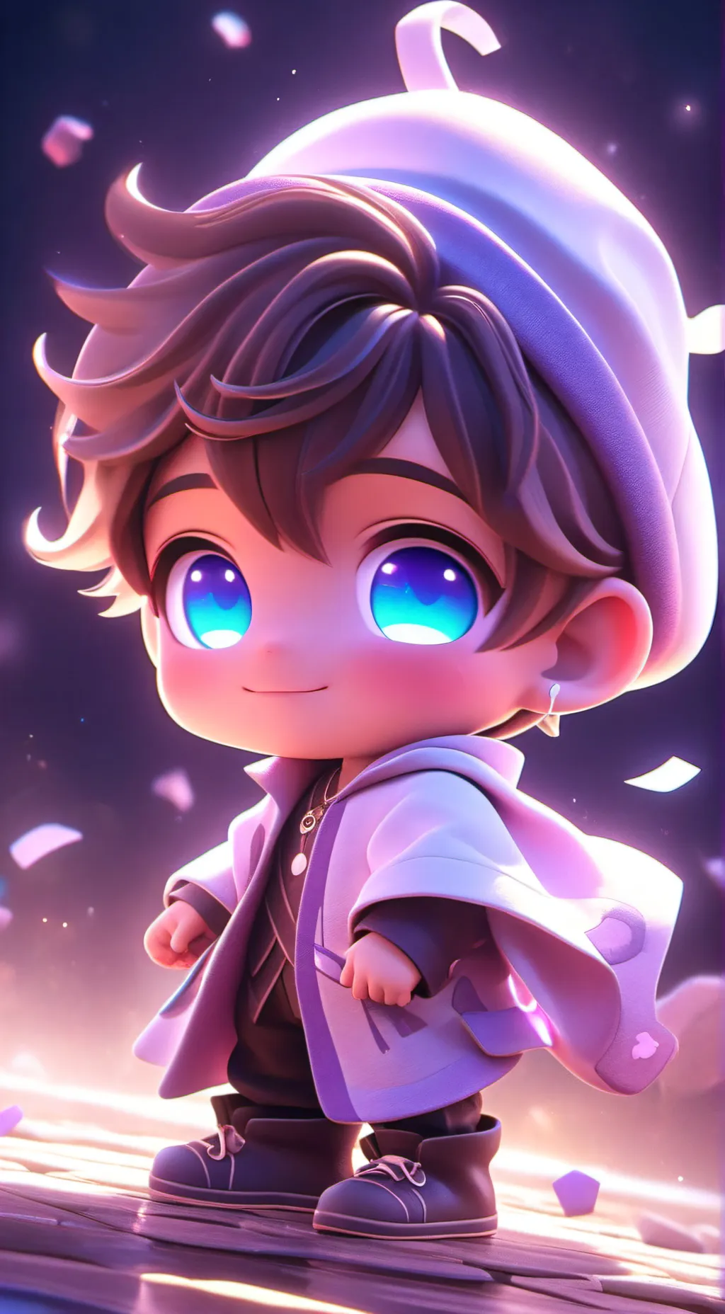 ai character: Rick  background