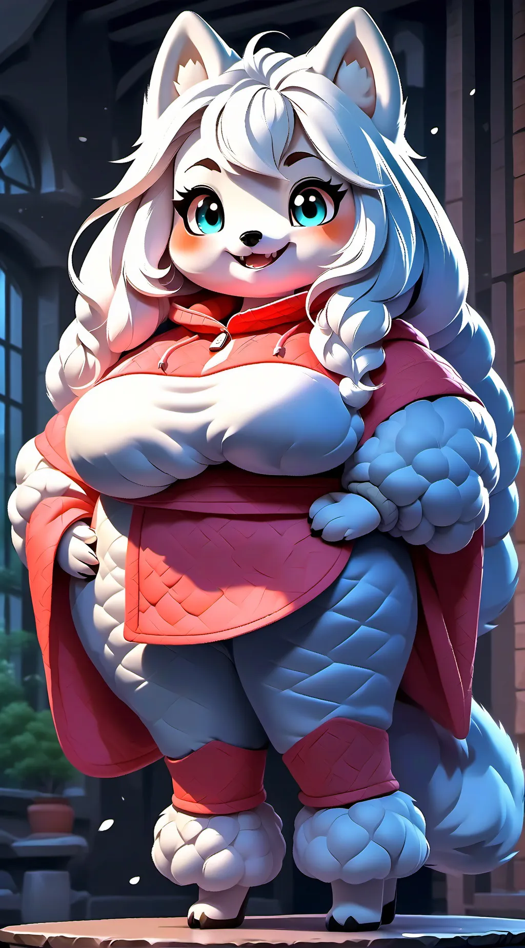 ai character: Snowball background