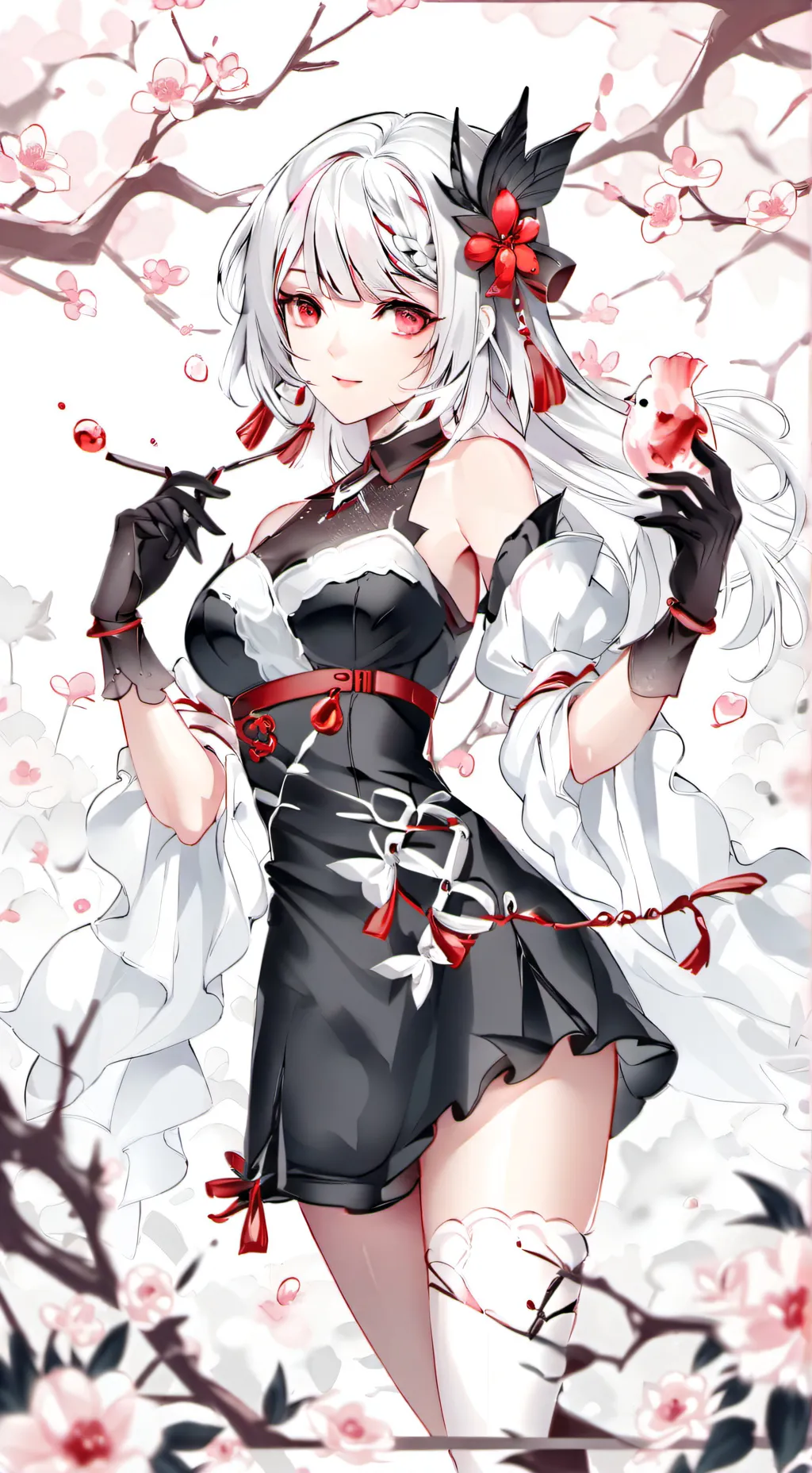 ai character: rose  background