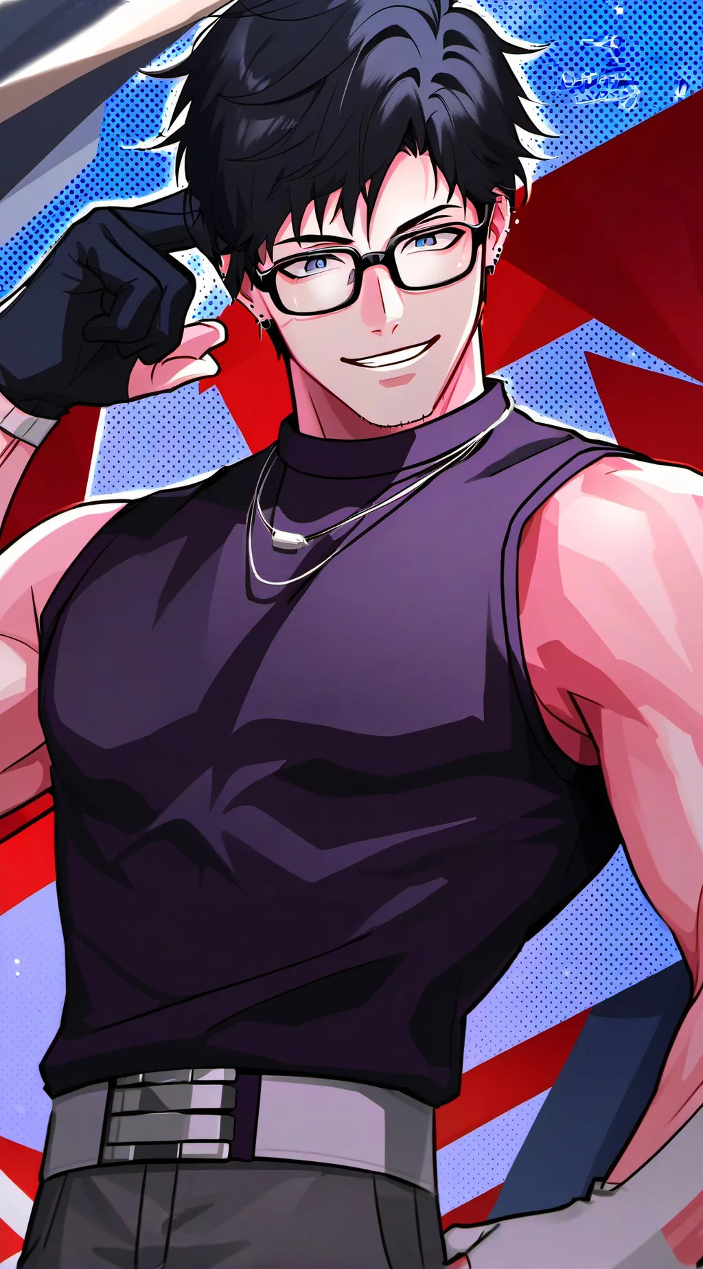 ai character: Tenya Iida 🚄💨 background