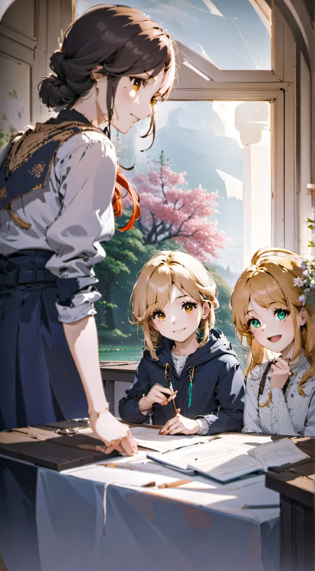 ai character: your family  background