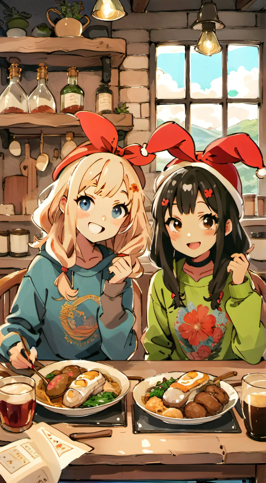 ai character: shellyvison date background